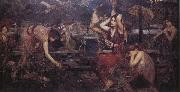 John William Waterhouse Flor and the Zephyrs china oil painting artist